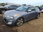 2016 Hyundai Veloster Base Gray vin: KMHTC6AD9GU304287
