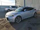 2017 Hyundai Veloster Value Edition Silver vin: KMHTC6AD9HU321947