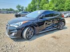 2016 Hyundai Veloster Turbo Black vin: KMHTC6AE0GU280907