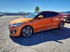 2016 Hyundai Veloster Turbo Оранжевый vin: KMHTC6AE1GU253098