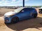 2016 Hyundai Veloster Turbo Blue vin: KMHTC6AE3GU265026