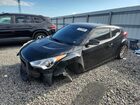 2016 Hyundai Veloster Turbo Black vin: KMHTC6AE6GU303736