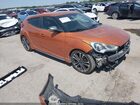 2016 Hyundai Veloster Turbo Orange vin: KMHTC6AE8GU298247