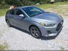 2019 Hyundai Veloster 2.0 Silver vin: KMHTG6AF6KU017049