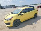 2016 Kia Rio Lx Yellow vin: KNADM4A30G6685935