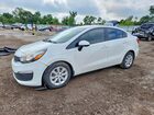 2016 Kia Rio Lx Белый vin: KNADM4A31G6639059