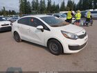 2016 Kia Rio Lx Белый vin: KNADM4A33G6638432