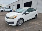 2016 Kia Rio Lx White vin: KNADM4A35G6548702