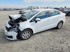 2016 Kia Rio Lx White vin: KNADM4A37G6545199