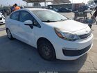 2016 Kia Rio Lx White vin: KNADM4A37G6611993