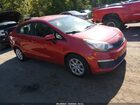 2017 Kia Rio Lx Red vin: KNADM4A37H6015560