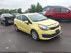 2016 Kia Rio Lx Yellow vin: KNADM4A38G6544840