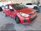 2017 Kia Rio Lx Burgundy vin: KNADM5A30H6006964