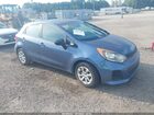 2016 Kia Rio Lx Blue vin: KNADM5A31G6665358