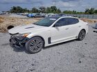 2019 Kia Stinger Base White vin: KNAE15LA7K6045180
