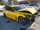 2018 Kia Stinger Gt Yellow vin: KNAE35LC3J6020903