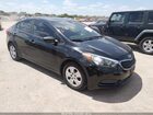 2016 Kia Forte Lx Black vin: KNAFK4A61G5551353