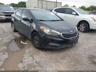 2016 Kia Forte Lx Black vin: KNAFK4A65G5470226