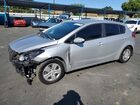 2018 Kia Forte Lx Silver vin: KNAFK5A82J5773818