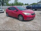 2016 Kia Forte Lx Red vin: KNAFX4A68G5508033