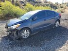 2016 Kia Forte Lx Gray vin: KNAFX4A6XG5560148