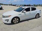 2016 Kia Optima Hybrid White vin: KNAGN4AD3G5094135