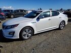 2016 Kia Optima Hybrid White vin: KNAGN4AD8G5099010