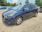2016 Kia Sedona Lx Black vin: KNDMB5C11G6129711