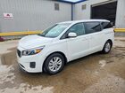 2017 Kia Sedona Lx White vin: KNDMB5C11H6325942