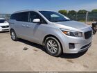 2016 Kia Sedona Lx Silver vin: KNDMB5C12G6142726