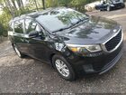 2016 Kia Sedona Lx Black vin: KNDMB5C13G6085985