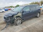 2017 Kia Sedona Lx Gray vin: KNDMB5C13H6247907
