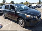 2016 Kia Sedona Lx Black vin: KNDMB5C15G6215006