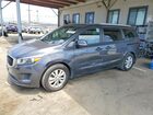 2016 Kia Sedona Lx Gray vin: KNDMB5C16G6215662