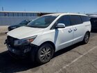 2016 Kia Sedona Lx White vin: KNDMB5C18G6090129