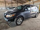 2017 Kia Sedona Lx Gray vin: KNDMB5C18H6338350