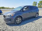 2016 Kia Sedona Lx Gray vin: KNDMB5C1XG6171696