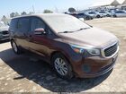 2016 Kia Sedona Lx Burgundy vin: KNDMB5C1XG6210156