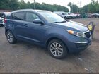 2016 Kia Sportage Lx Blue vin: KNDPBCAC0G7873705