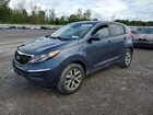 2016 Kia Sportage Lx Blue vin: KNDPBCAC1G7817885