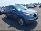2016 Kia Sportage Lx Blue vin: KNDPBCAC1G7872966