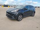 2022 Kia Sportage Lx Black vin: KNDPM3AC0N7006778