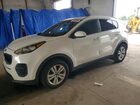 2017 Kia Sportage Lx White vin: KNDPM3AC1H7080604