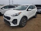 2020 Kia Sportage Lx White vin: KNDPM3AC5L7798861
