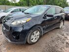 2017 Kia Sportage Lx Black vin: KNDPM3AC6H7232473
