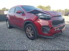 2017 Kia Sportage Lx Red vin: KNDPM3ACXH7097496