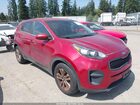 2019 Kia Sportage Lx Red vin: KNDPM3ACXK7493810