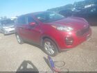 2017 Kia Sportage Lx Red vin: KNDPMCAC0H7115536