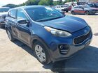 2017 Kia Sportage Lx Blue vin: KNDPMCAC0H7262732