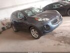 2018 Kia Sportage Lx Gray vin: KNDPMCAC0J7325706